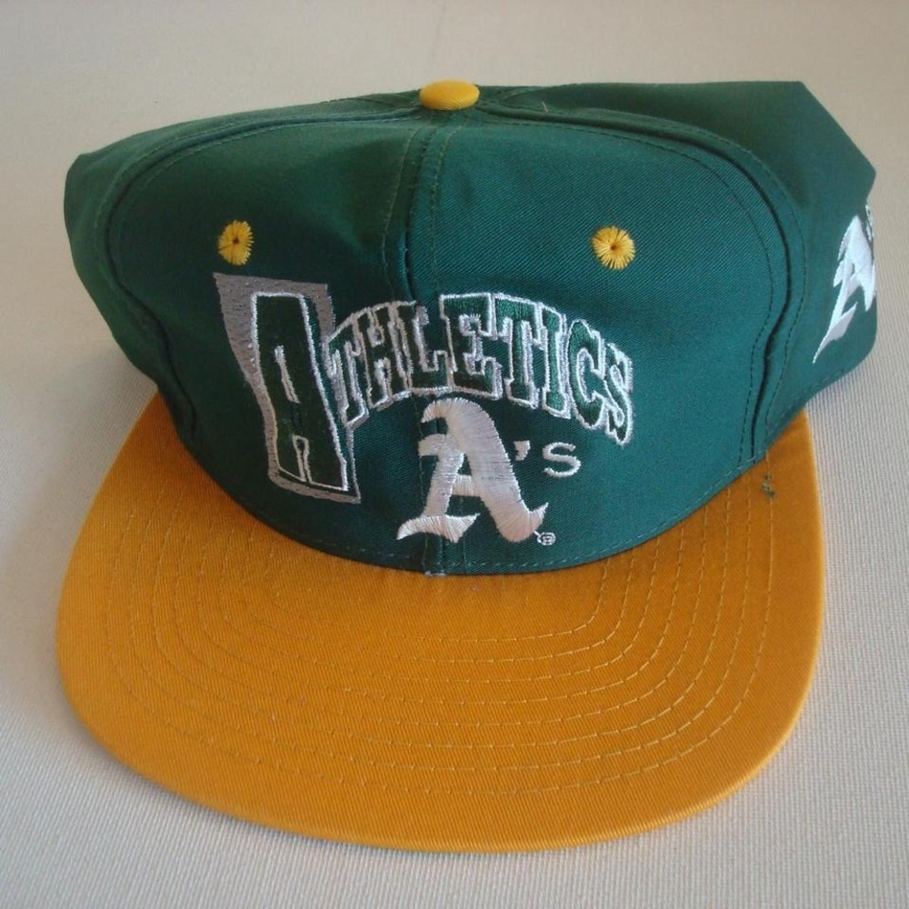OAKLAND A'S SNAPBACK TWINS VINTAGE HAT CAP 00S B1